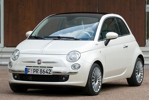 Fiat auch 2008 umweltfreundlichste Automarke Europas: Extrem niedrige CO2-Emissionen: Fiat 500 1.2 8V Pur-O2 mit CO2-Emissionen von 110g/km. Foto: Fiat